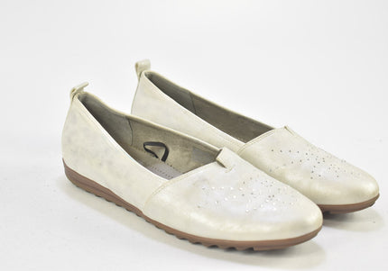 Salamander Damen Halbschuhe Slipper Ballerinas UK 7,5 Nr. 24-J 3358-Schuh-Gebraucht-secondhand
