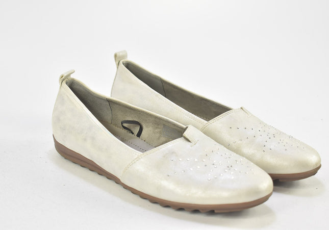 Salamander Damen Halbschuhe Slipper Ballerinas UK 7,5 Nr. 24-J 3358-Schuh-Gebraucht-secondhand