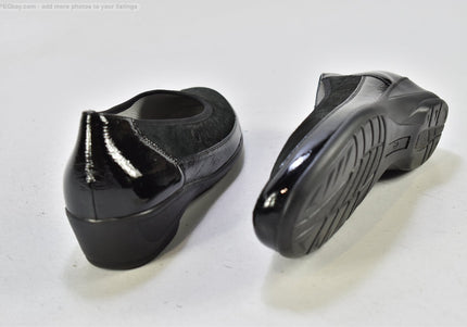 Medicus Damen Halbschuhe Slipper Ballerinas UK 4,5 Nr. 25-Z 1232-SchuhGebraucht