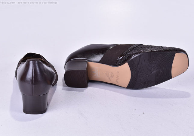 Hassia Evelyn Damen Pumps High Heels UK 8 Nr. 25-F 410-Schuh-Gebraucht-secondhand