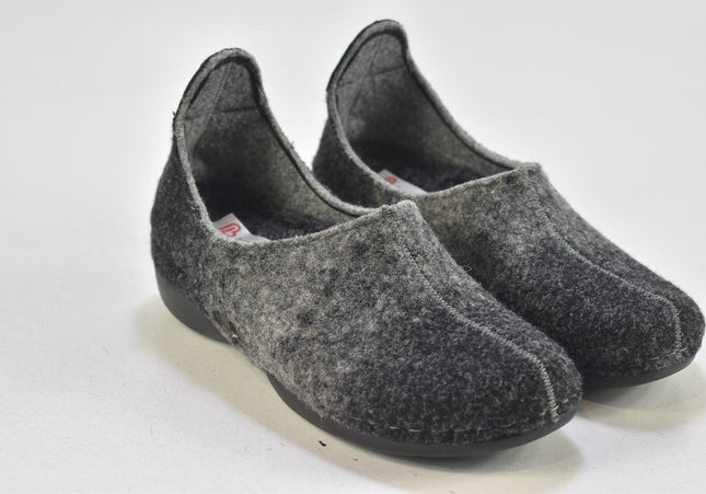 Berkemann Damen Halbschuhe Slipper Ballerinas UK 4,5 Nr. 24-O 650-Schuh-Gebraucht-secondhand