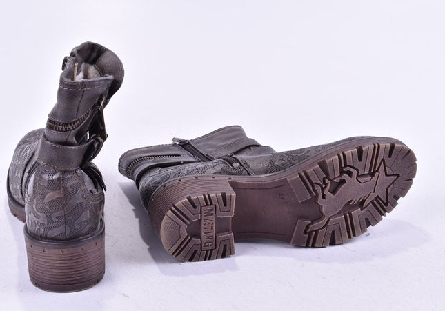 Mustang Damen Stiefelette Boots EUR 37 Nr. 24-M 2349-Schuh-Gebraucht-secondhand