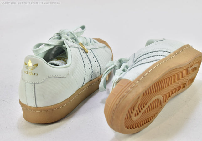 Adidas Superstar Damen Sportschuhe Sneaker EUR 38 2/3 Nr. 25-T 692-gebrauchte schuhe-second hand-SchuhGebraucht