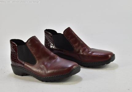 Rieker Damen Stiefelette Boots EUR 40 Nr. 24-B 6053-Schuh-Gebraucht-secondhand