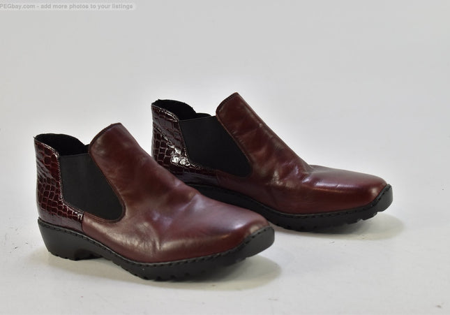 Rieker Damen Stiefelette Boots EUR 40 Nr. 24-B 6053-Schuh-Gebraucht-secondhand