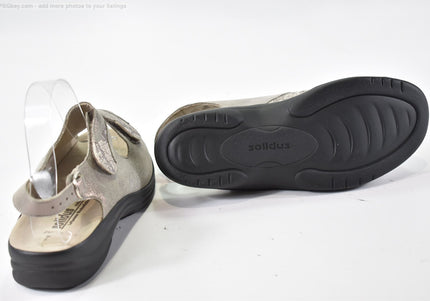 Solidus  Damen Sandale Sandalette  UK 7 Nr. 25-S 2501