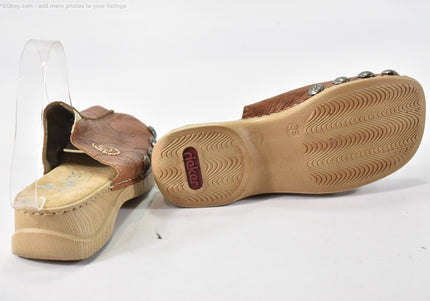 Rieker  Damen Sandale Pantolette  EUR 36 Nr. 26-S 3406