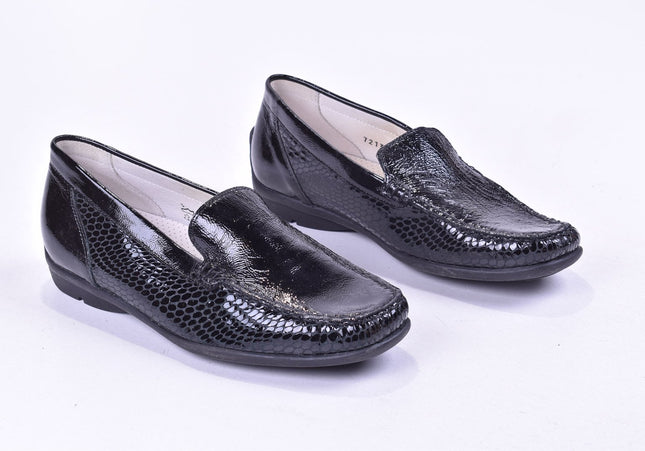 Waldläufer Damen Halbschuhe Slipper Ballerinas UK 5 Nr. 23-A 660-Schuh-Gebraucht-secondhand