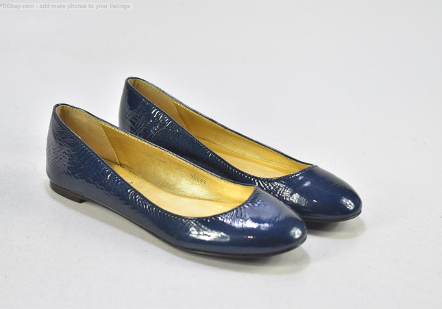 J.Crew Damen Halbschuhe Slipper Ballerinas US 5,5 Nr. 25-J 1262-Schuh-Gebraucht-secondhand