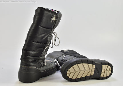 Crocs sample Damen Stiefel Stiefelette Boots  SL 23,5cm Nr. 25-B 3232