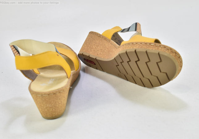 Rieker  Damen Sandale Sandalette  EUR 42 Nr. 25-S 4046