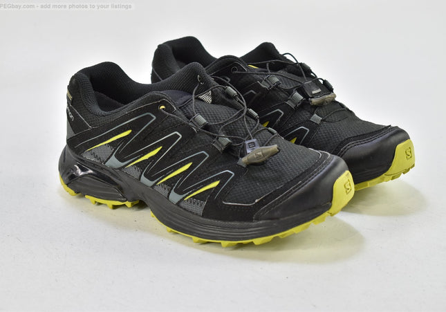 Salomon GTX Damen Wanderschuhe Trekking EUR 41 1/3 Nr. 25-V 434-gebrauchte schuhe-second hand-SchuhGebraucht