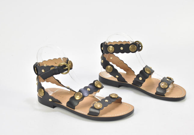 Sandro Damen Sandale Sandalette EUR 36 Nr. 24-SD 1795-Schuh-Gebraucht-secondhand