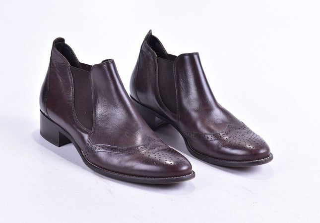 Paul Green Damen Stiefelette Boots UK 4,5 Nr. 24-Y 3911-Schuh-Gebraucht-secondhand