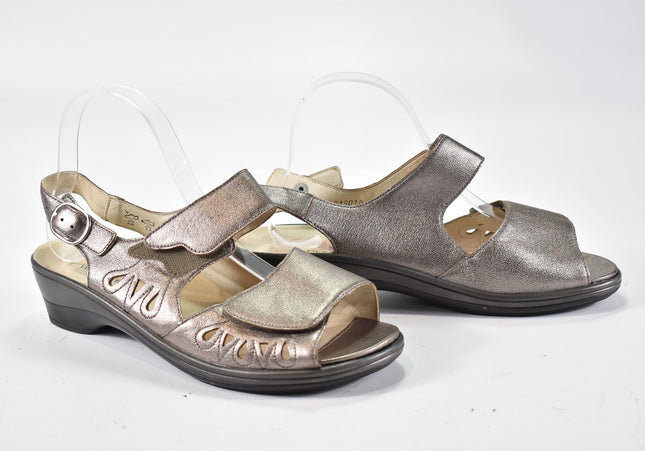 Waldläufer Damen Sandale Sandalette UK 5,5 Nr. 24-SD 1901-Schuh-Gebraucht-secondhand