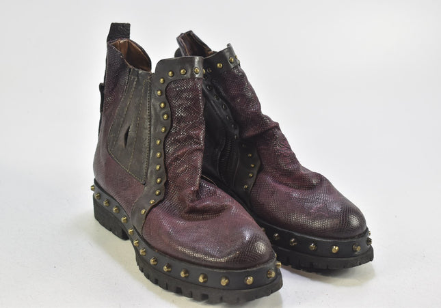 Airstep Damen Stiefelette Boots EUR 37 Nr. 24-B 3735-Schuh-Gebraucht-secondhand