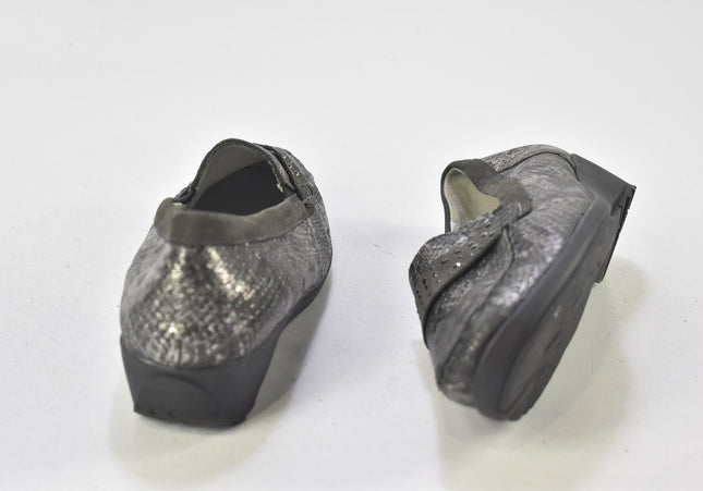 Waldläufer Damen Halbschuhe Slipper Ballerinas UK 4 Nr. 24-P 2374-Schuh-Gebraucht-secondhand
