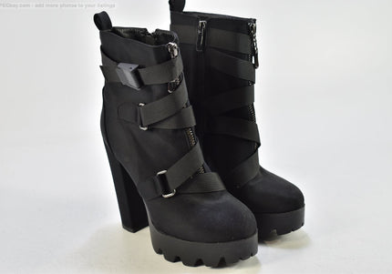 Public Desire  Damen Stiefelette Boots  UK 3 Nr. 25-B 1584