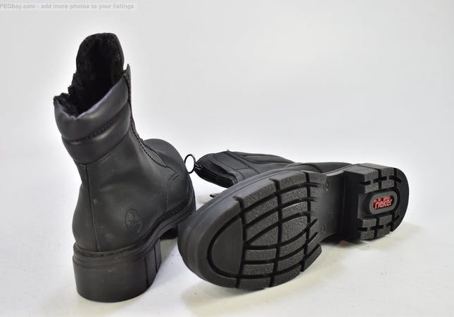 Rieker Damen Stiefelette Boots EUR 40 Nr. 25-B 175-SchuhGebraucht