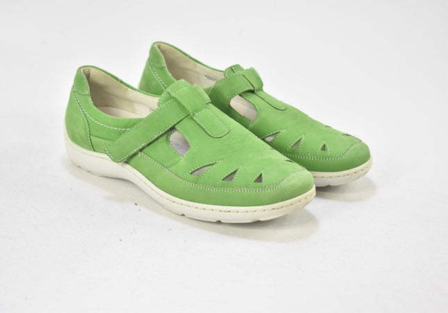 Waldläufer Damen Halbschuhe Slipper Ballerinas UK 4 Nr. 24-P 2361-Schuh-Gebraucht-secondhand