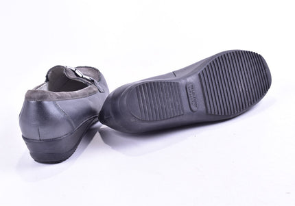 Waldläufer Damen Halbschuhe Slipper Ballerinas UK 4,5 Nr. 23-M 480-Schuh-Gebraucht-secondhand