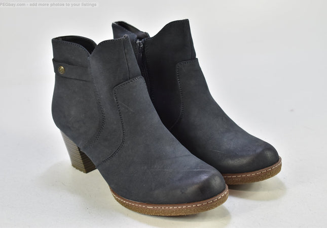 Rieker Damen Stiefelette Boots EUR 40 Nr. 25-B 829-gebrauchte Schuhe-Second hand-SchuhGebraucht