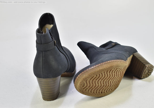 Rieker Damen Stiefelette Boots EUR 40 Nr. 25-B 829-gebrauchte Schuhe-Second hand-SchuhGebraucht