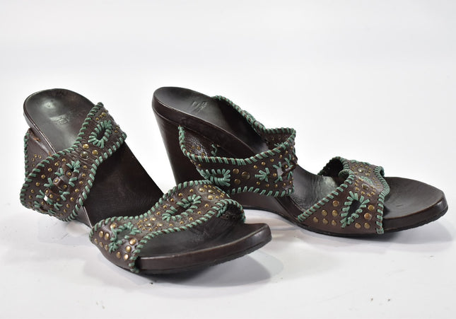 Airstep Damen Sandale Pantolette SL 28 cm Nr. 24-SD 1510-Schuh-Gebraucht-secondhand