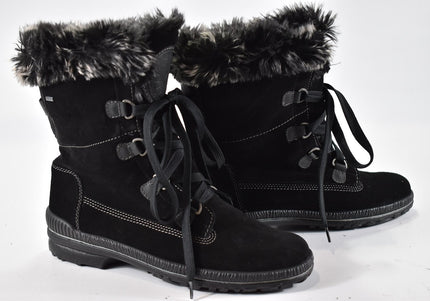 Legero Damen Stiefelette Boots UK 8 Nr. 24-M 991-Schuh-Gebraucht-secondhand