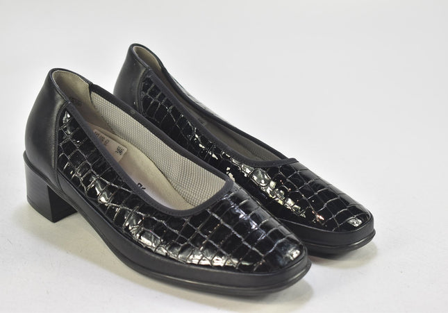 Waldläufer Damen Pumps High Heels UK 5,5 Nr. 24-O 152-Schuh-Gebraucht-secondhand
