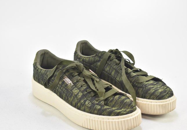 Puma Basket Damen Sportschuhe Sneaker EUR 38 Nr. 24-J 2979-Schuh-Gebraucht-secondhand
