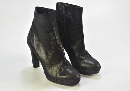 Maripé Damen Stiefelette Boots EUR 36 Nr. 24-B 1404-Schuh-Gebraucht-secondhand