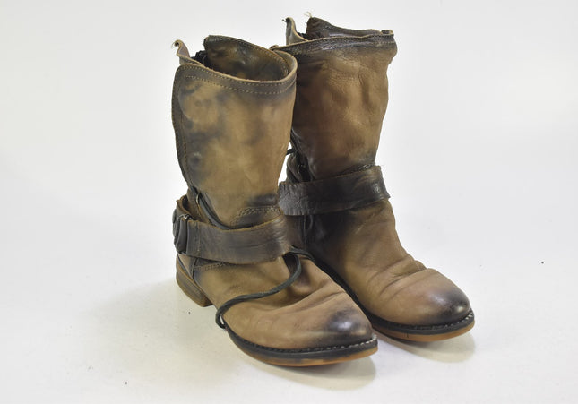 Pakros Damen Stiefelette Boots EUR 36 Nr. 24-B 2860-Schuh-Gebraucht-secondhand