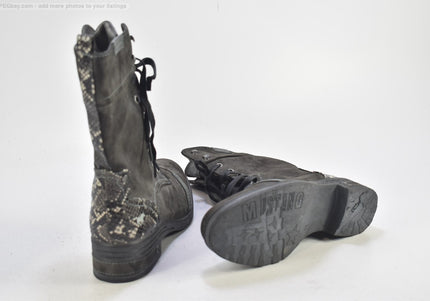 Mustang Damen Stiefelette Boots EUR 39 Nr. 24-B 5629-Schuh-Gebraucht-secondhand