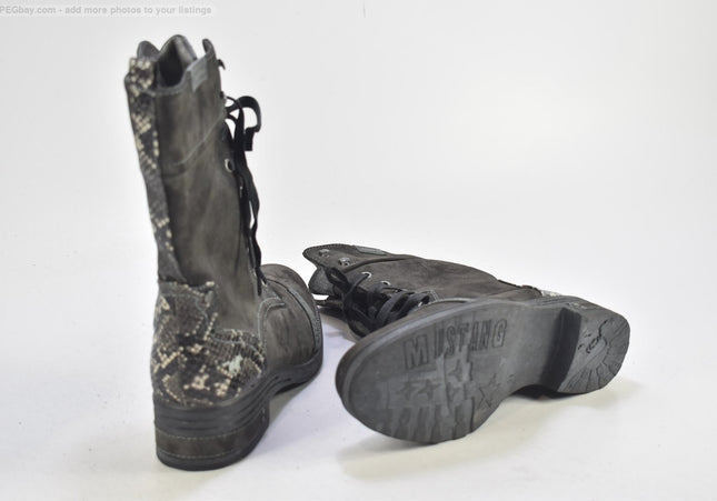 Mustang Damen Stiefelette Boots EUR 39 Nr. 24-B 5629-Schuh-Gebraucht-secondhand