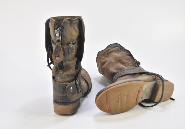 Pakros Damen Stiefelette Boots EUR 36 Nr. 24-B 2860-Schuh-Gebraucht-secondhand
