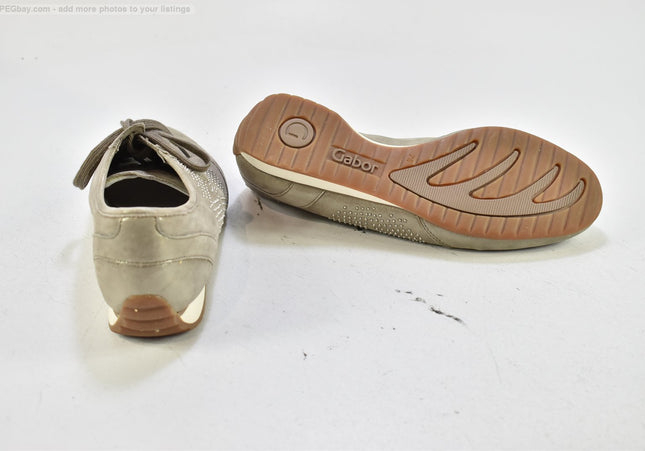 Gabor Damen Halbschuhe Freizeitschuhe UK 7,5 Nr. 25-A 502-Schuh-Gebraucht-secondhand
