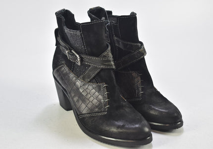 Charme Damen Stiefelette Boots EUR 37 Nr. 24-B 2921-Schuh-Gebraucht-secondhand