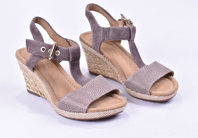 Gabor Damen Sandale Sandalette UK 6 Nr. 23-A 2912-Schuh-Gebraucht-secondhand