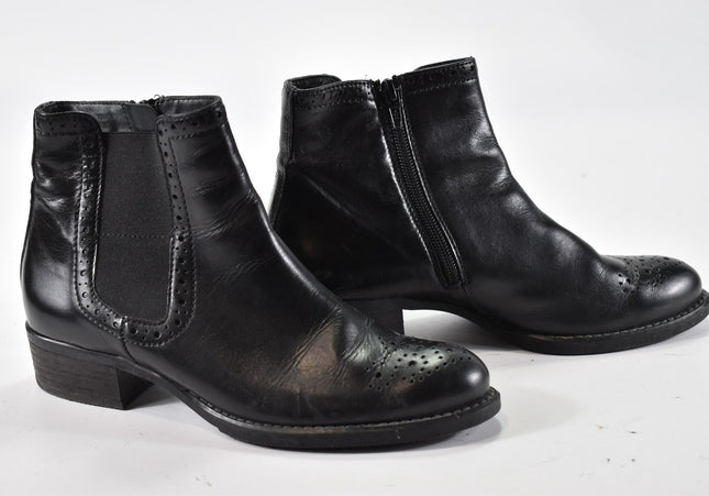 Paul Green Damen Stiefelette Boots UK 3 Nr. 24-M 2587-Schuh-Gebraucht-secondhand