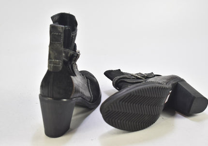 Charme Damen Stiefelette Boots EUR 37 Nr. 24-B 2921-Schuh-Gebraucht-secondhand