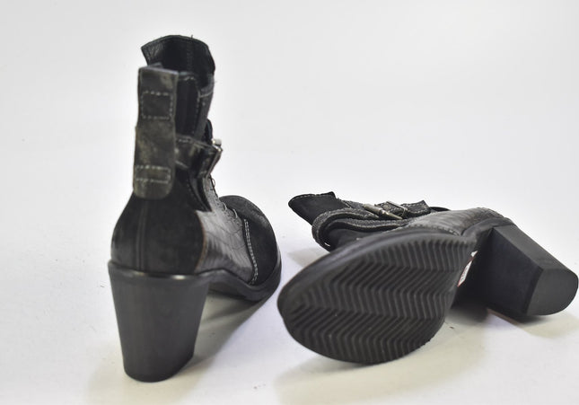 Charme Damen Stiefelette Boots EUR 37 Nr. 24-B 2921-Schuh-Gebraucht-secondhand