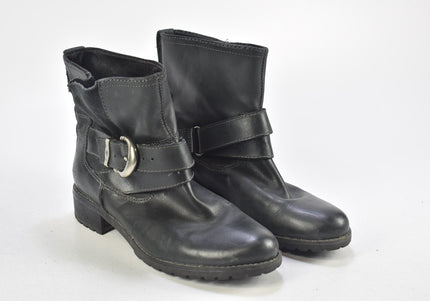Timberland Damen Stiefelette Boots EUR 37,5 Nr. 24-F 3137-Schuh-Gebraucht-secondhand