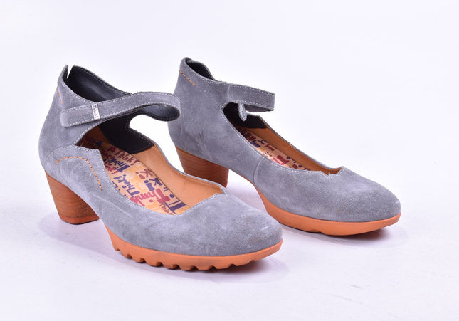 Think Damen Pumps High Heels SL 24,5 cm Nr. 24-J 353-Schuh-Gebraucht-secondhand