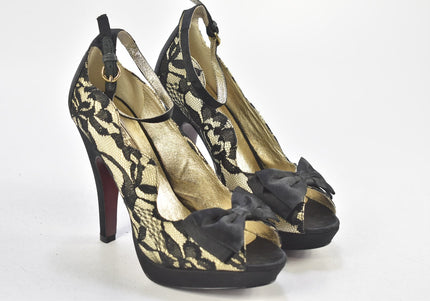 Buffalo Damen Pumps High Heels EUR 37 Nr. 24-J 2781-Schuh-Gebraucht-secondhand