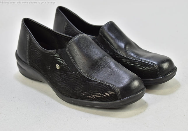 Medicus Damen Halbschuhe Slipper Ballerinas UK 7,5 Nr. 25-Z 1236-SchuhGebraucht