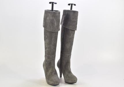 Damen Stiefel Stiefelette Boots EUR 33 Nr. 24-B 3533-Schuh-Gebraucht-secondhand