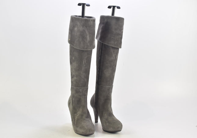 Damen Stiefel Stiefelette Boots EUR 33 Nr. 24-B 3533-Schuh-Gebraucht-secondhand