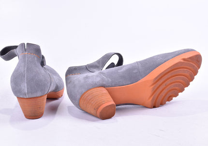 Think Damen Pumps High Heels SL 24,5 cm Nr. 24-J 353-Schuh-Gebraucht-secondhand