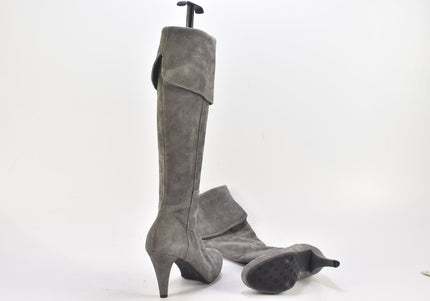 Damen Stiefel Stiefelette Boots EUR 33 Nr. 24-B 3533-Schuh-Gebraucht-secondhand